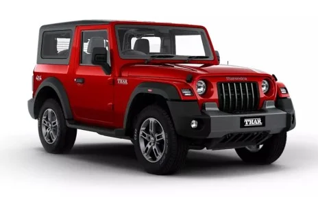 Mahindra Thar Hard Top (Manual) self drive in Goa